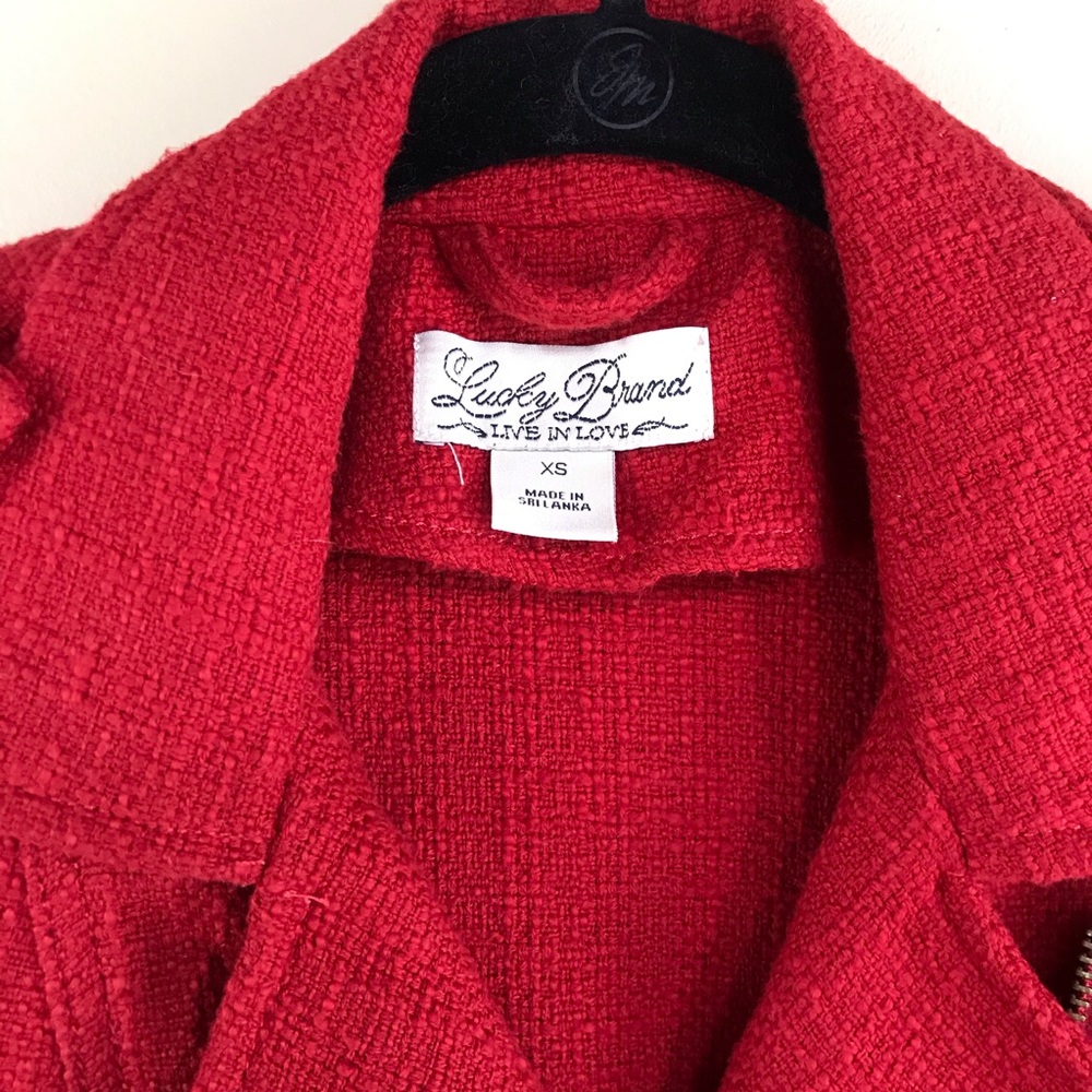 Lucky Brand HOLIDAY 13 style moto jacket - Picture 3 of 8